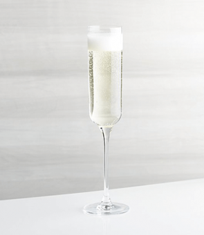 Crescent Champagne Glass
